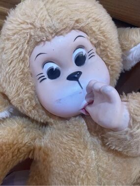 Plush Vintage Plush Monkey Chimp 12” Doll by Animals Plus 1977